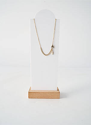 Collier matériaux plaqué or or BY GARANCE femme