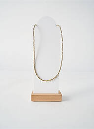 Collier ornement perles vert BELLE MAIS PAS QUE femme