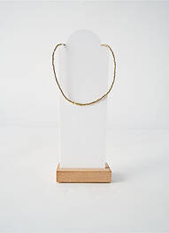 Collier ornement perles noir BY GARANCE femme