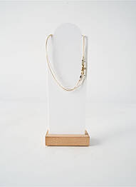 Collier ornement perles blanc BY GARANCE femme