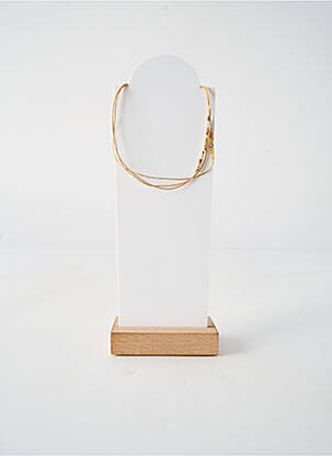 Collier ornement perles blanc BY GARANCE femme