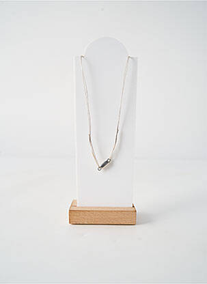 Collier fermeture fermoir clips bleu BY GARANCE femme