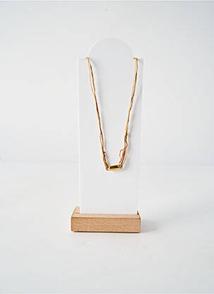 Collier fermeture fermoir clips vert BY GARANCE femme