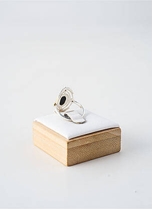 Bague ornement pierre noir CANYON femme