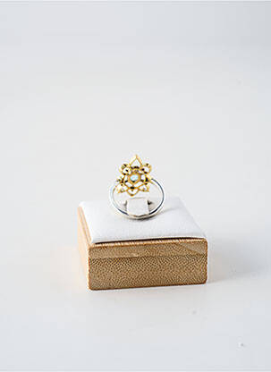 Bague ornement pierre bleu CANYON femme