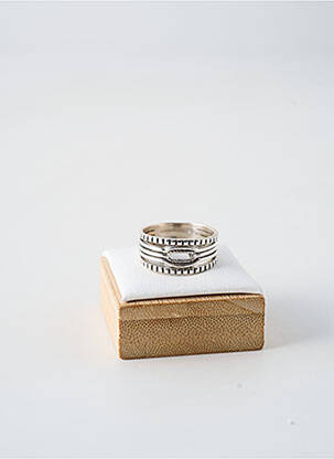 Bague matériaux argent argent CANYON femme