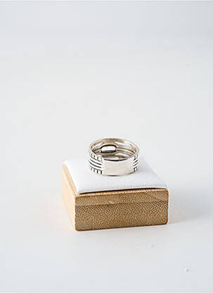 Bague matériaux argent argent CANYON femme