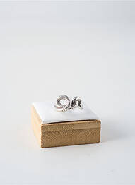Bague matériaux plaqué argent argent ORITAO femme