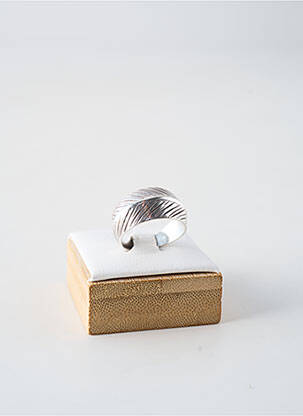 Bague matériaux plaqué argent argent ORITAO femme