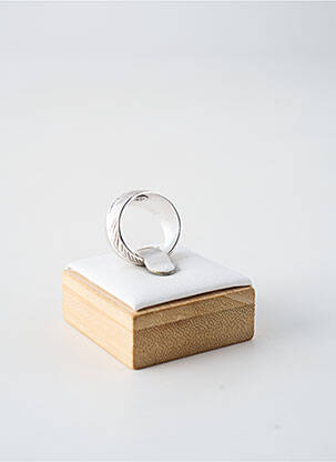 Bague matériaux plaqué argent argent ORITAO femme