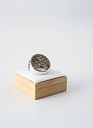 Bague matériaux argent argent CANYON femme