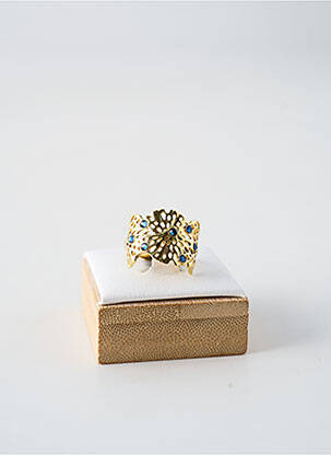 Bague matériaux plaqué or or FRANCK HERVAL femme