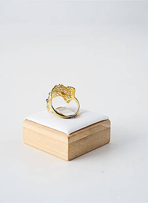 Bague matériaux plaqué or or FRANCK HERVAL femme