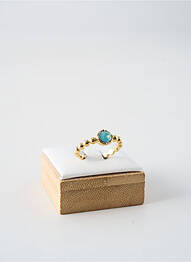 Bague matériaux plaqué or argent FRANCK HERVAL femme