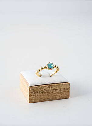 Bague matériaux plaqué or argent FRANCK HERVAL femme