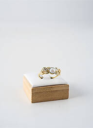Bague ornement breloque / pampille blanc FRANCK HERVAL femme
