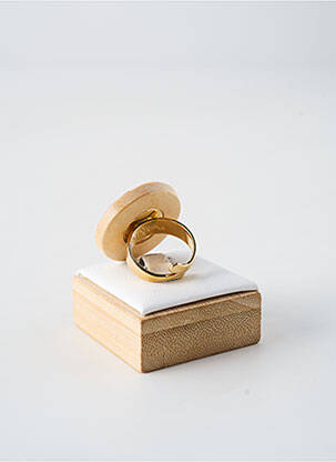 Bague matériaux plaqué or rouge NATURE BIJOUX femme