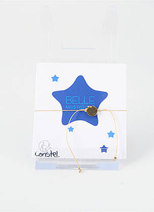 Bracelet ornement pierre bleu BELLE MAIS PAS QUE femme