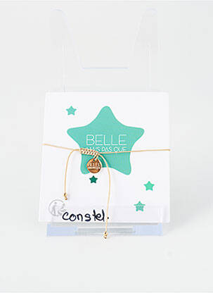 Bracelet ornement pierre vert BELLE MAIS PAS QUE femme