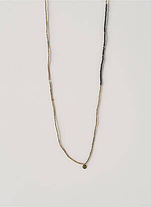 Collier fermeture elastique vert BELLE MAIS PAS QUE femme