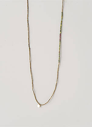Collier fermeture elastique or BELLE MAIS PAS QUE femme