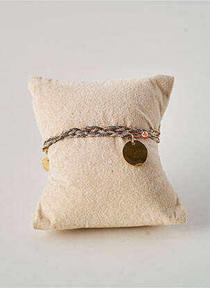 Bracelet matériaux plaqué or or BELLE MAIS PAS QUE femme