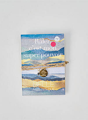 Bracelet matériaux plaqué or or BELLE MAIS PAS QUE femme