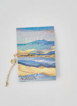 Bracelet matériaux plaqué or or BELLE MAIS PAS QUE femme