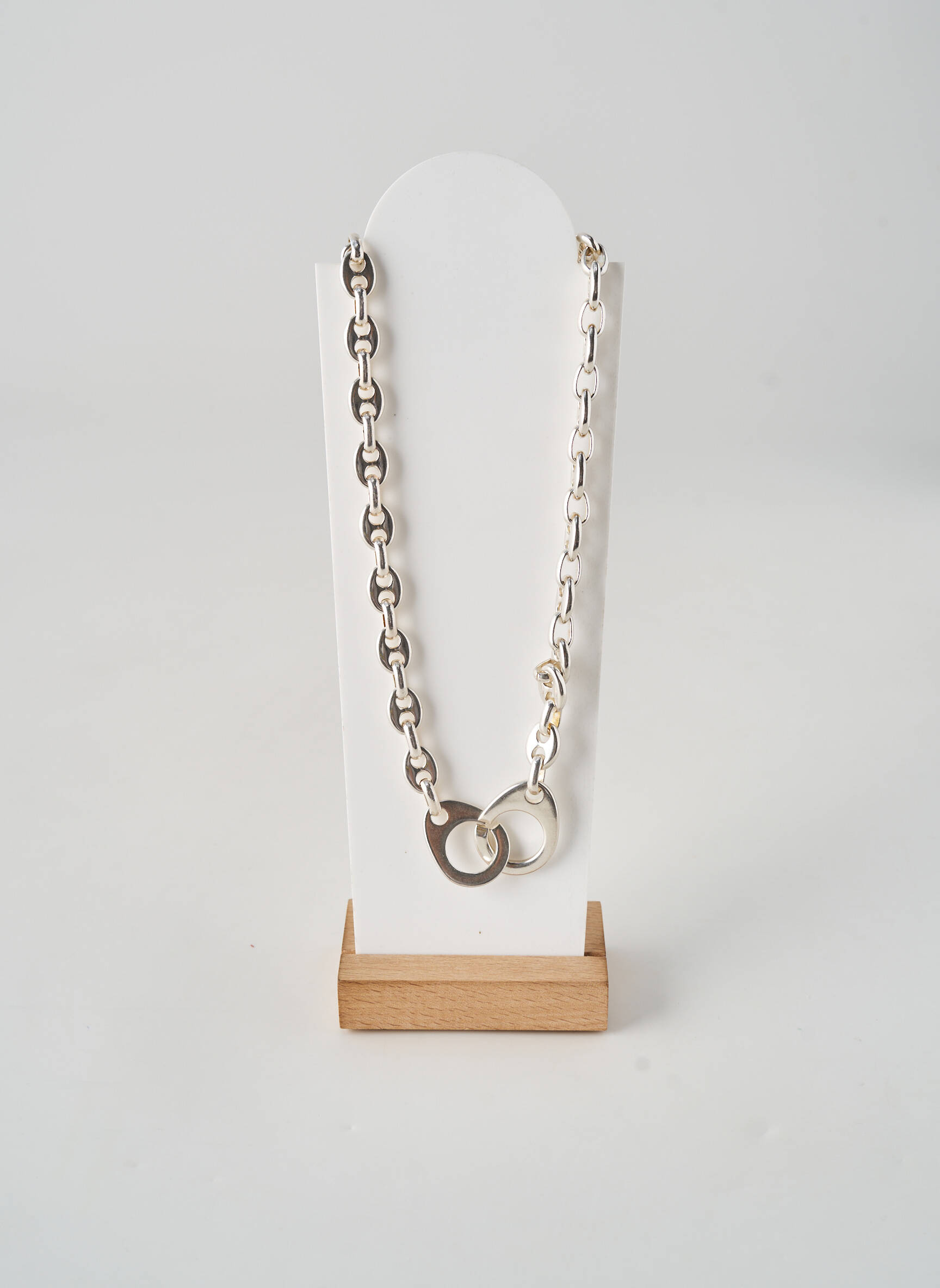 Sautoir argent SECRET DE CUIR femme