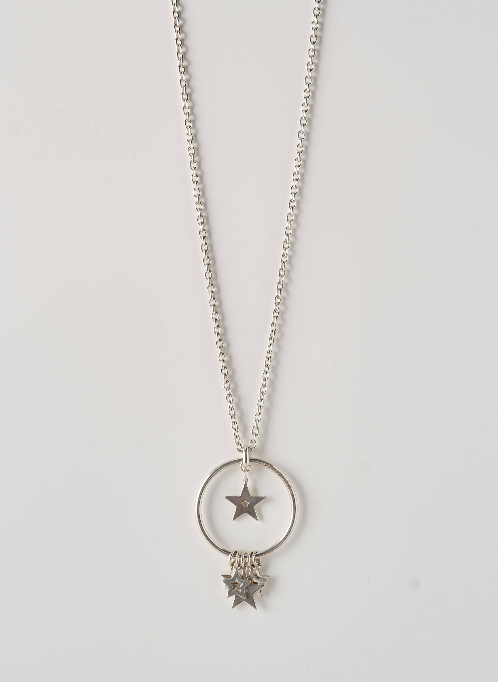 Collier argent SECRET DE CUIR femme