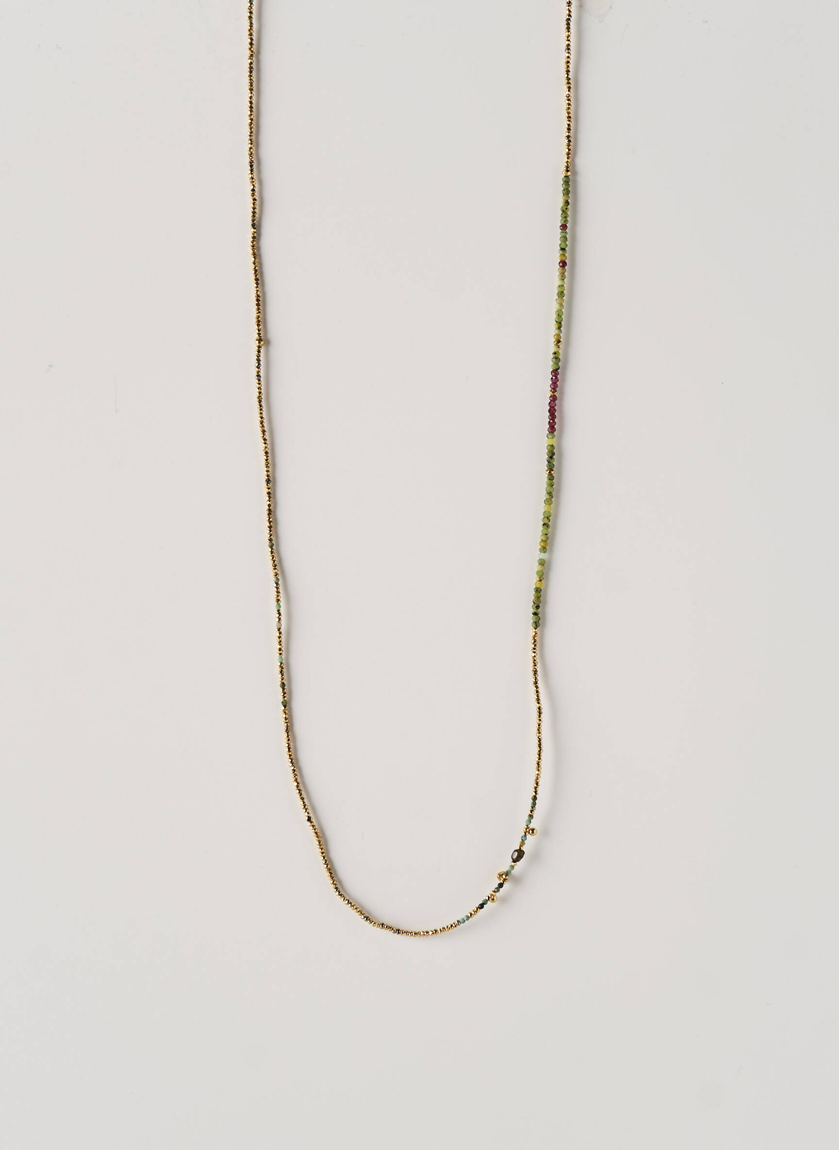 Collier ornement perles or BELLE MAIS PAS QUE femme