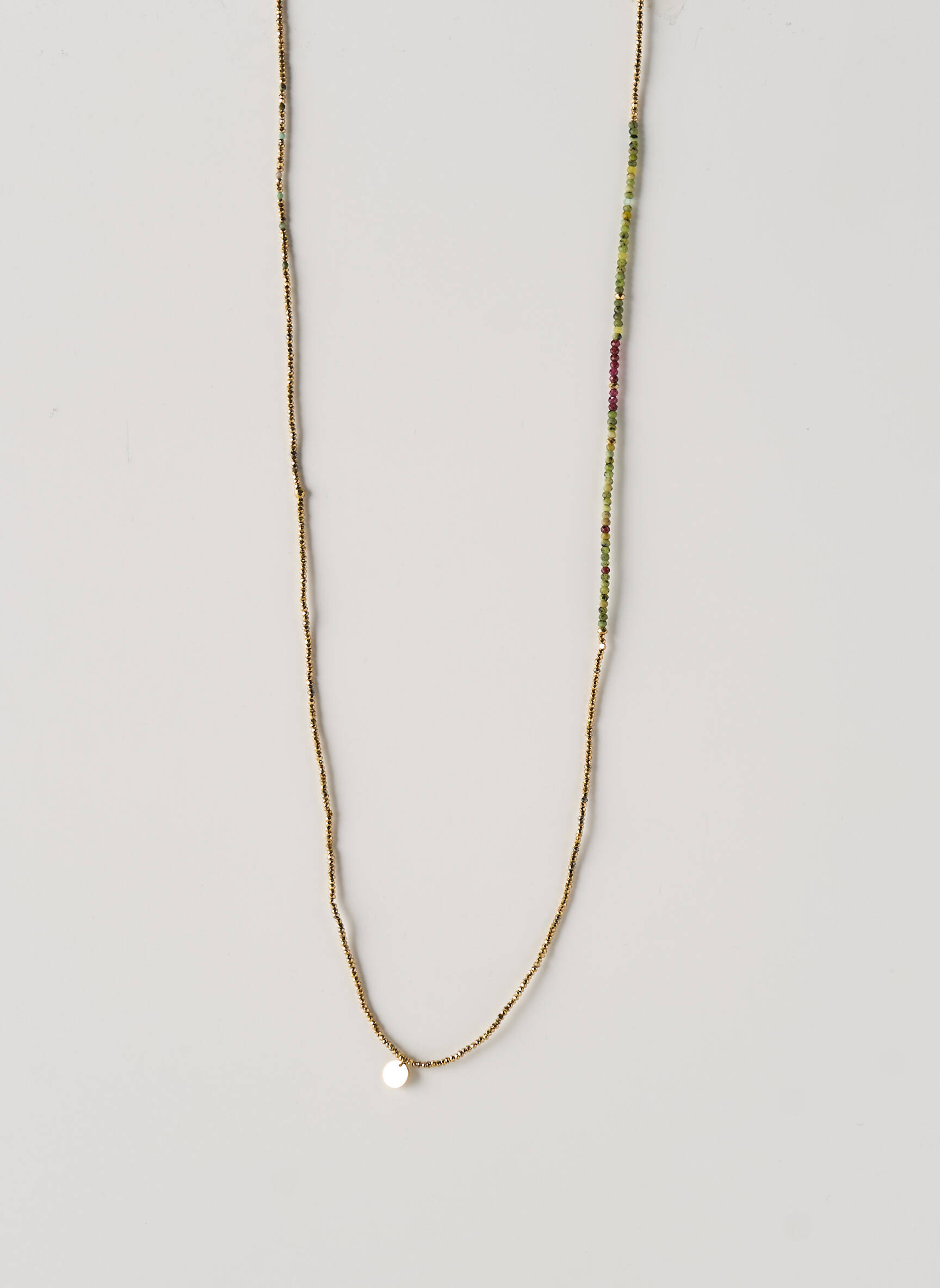 Collier ornement perles or BELLE MAIS PAS QUE femme
