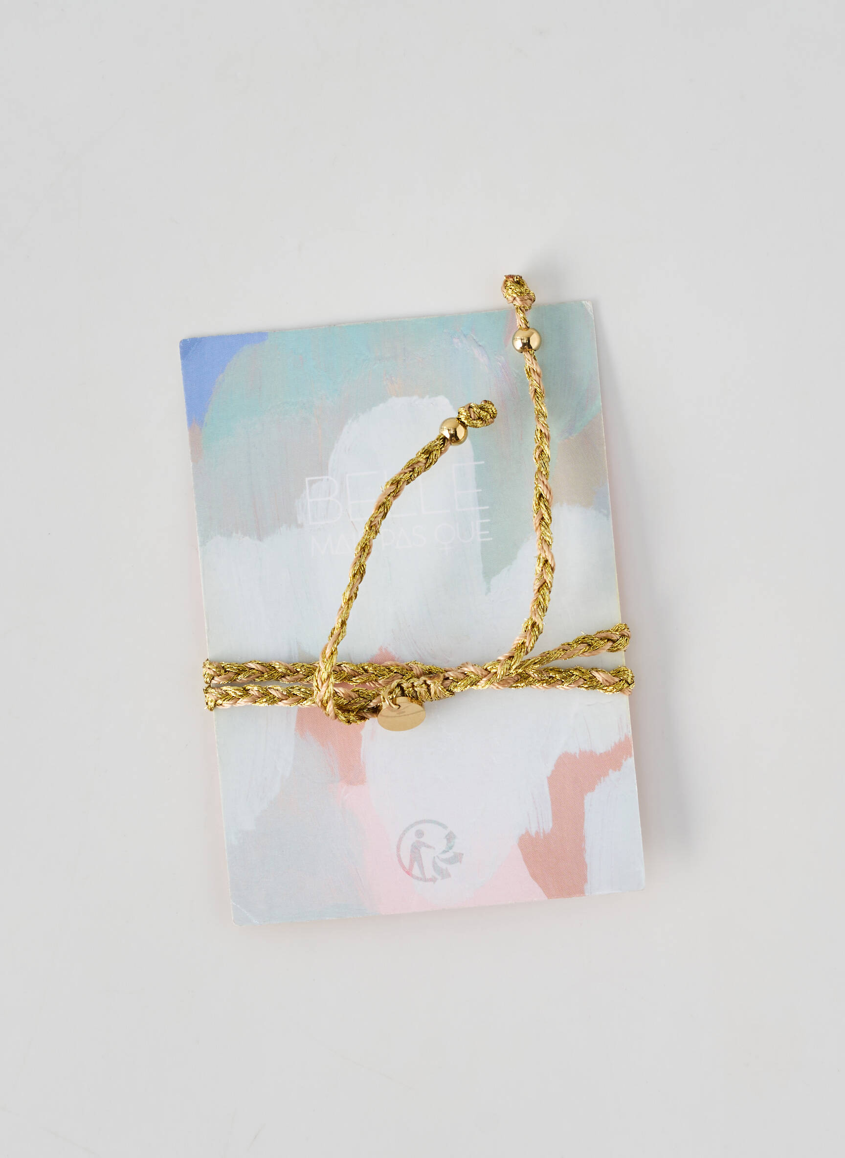 Bracelet matériaux plaqué or or BELLE MAIS PAS QUE femme