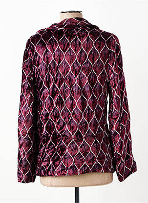 Blazer poches violet STORIATIPIC femme