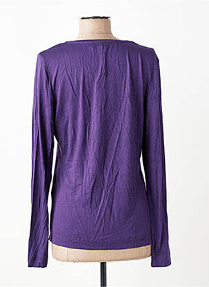 T-shirt manches longues manches longues violet ZILCH femme