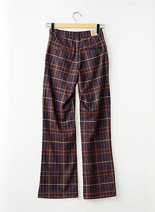 Pantalon flare taille à pinces taille haute violet CLOUD9 femme