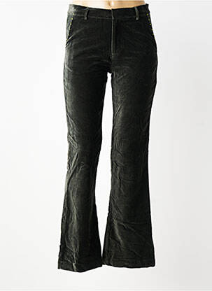 Pantalon flare stretch taille normale vert STORIATIPIC femme