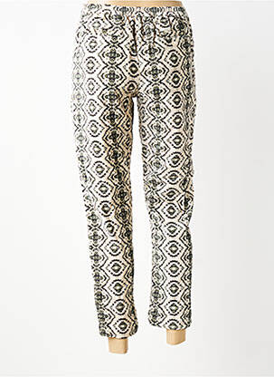 Pantalon 7/8 stretch taille normale beige STORIATIPIC femme