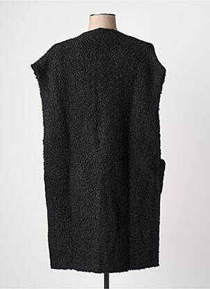 Gilet sans manche col v noir RHUM RAISIN femme