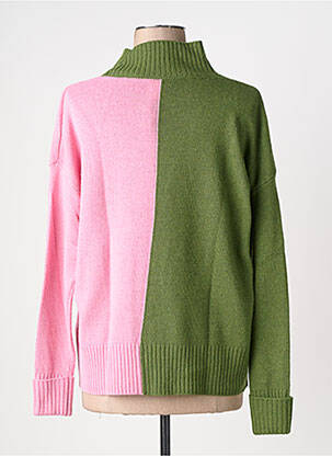 Pull coupe cintrée manches longues vert RHUM RAISIN femme