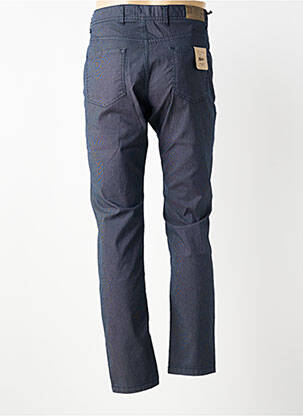 Pantalon slim tissage chiné taille normale bleu CARLOS CORDOBA homme