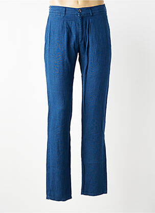 Pantalon chino poches taille normale bleu CARLOS CORDOBA homme