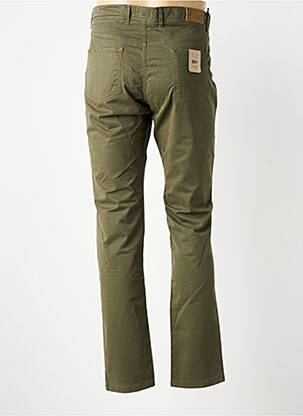 Pantalon slim tissage popeline taille normale vert CARLOS CORDOBA homme