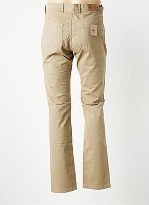 Pantalon slim tissage popeline taille normale marron CARLOS CORDOBA homme