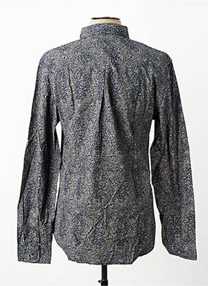 Chemise manches longues imprimé fantaisie bleu WHITE STUFF homme