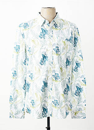Chemise manches longues imprimé fantaisie blanc WHITE STUFF homme