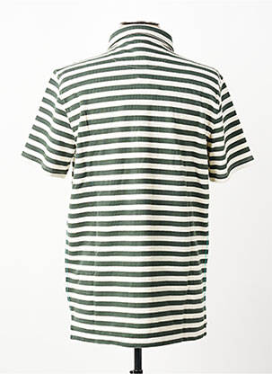 Chemise manches courtes imprimé fantaisie vert WHITE STUFF homme