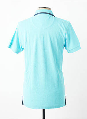 Polo coupe cintrée manches courtes bleu HARPER&FLINT homme
