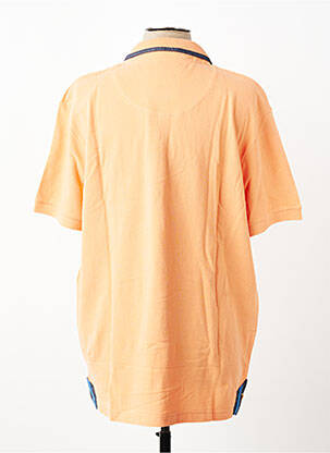 Polo coupe cintrée manches courtes orange HARPER&FLINT homme