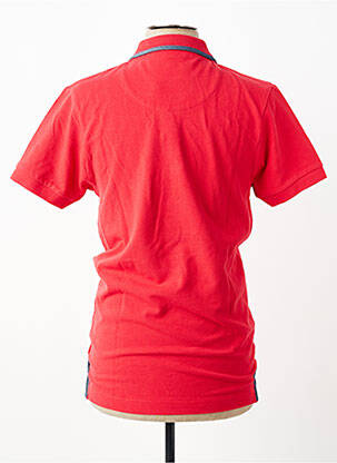 Polo coupe cintrée manches courtes rouge HARPER&FLINT homme